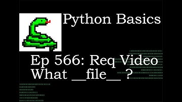 Python Basics Tutorial Requested Double UnderScore File Method