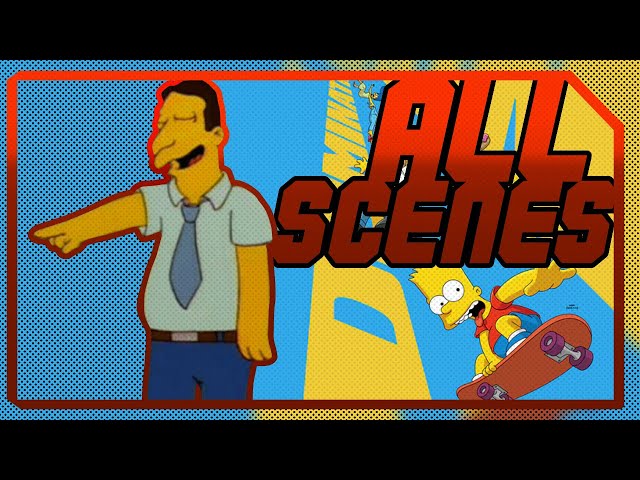 All Just Stamp The Ticket Man scenes - The Simpsons Seasons 2 - 23