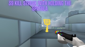39 kill streak with spatula / Shell Shockers
