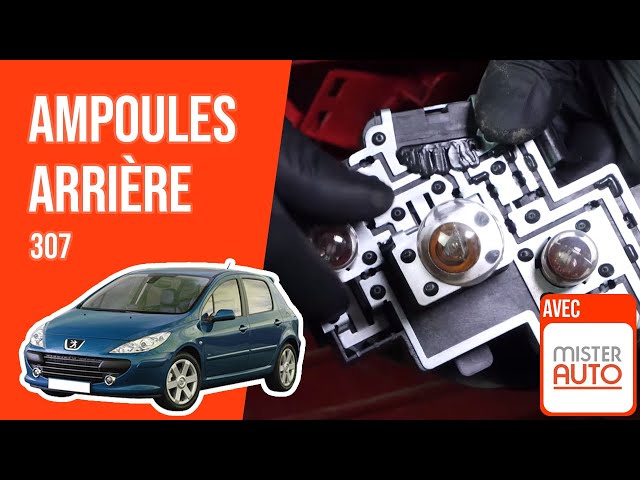 Changer une ou plusieurs ampoule(s) de phare arrière - Peugeot 307