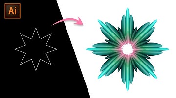 Create Advanced 3D Vector Flower in Illustrator