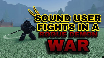 SOUND BREATHING USER DOMINATES IN A CLAN WAR | Rogue Demon