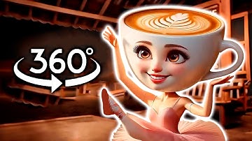 VR 360° Tung Tung Tung Sahur & BALLERINA CAPPUCCINA Movie Compilation 2!