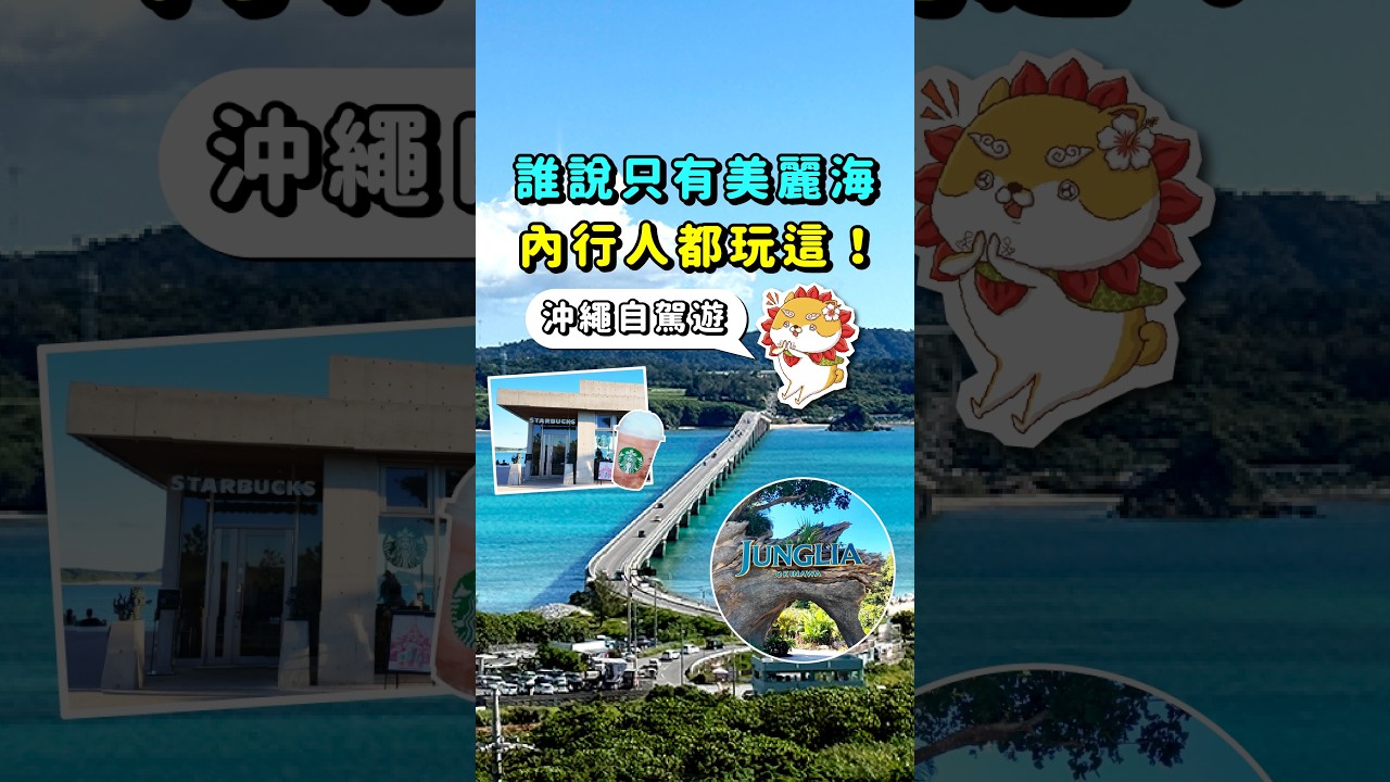 別再只去美麗海！內行人這樣玩沖繩北部 #日本 #沖繩 #沖繩旅行 #沖繩景點 #沖繩旅遊 #沖繩北部 #沖繩自駕遊 #古宇利大橋#沖繩最美星巴克 #阿古豬 縮圖