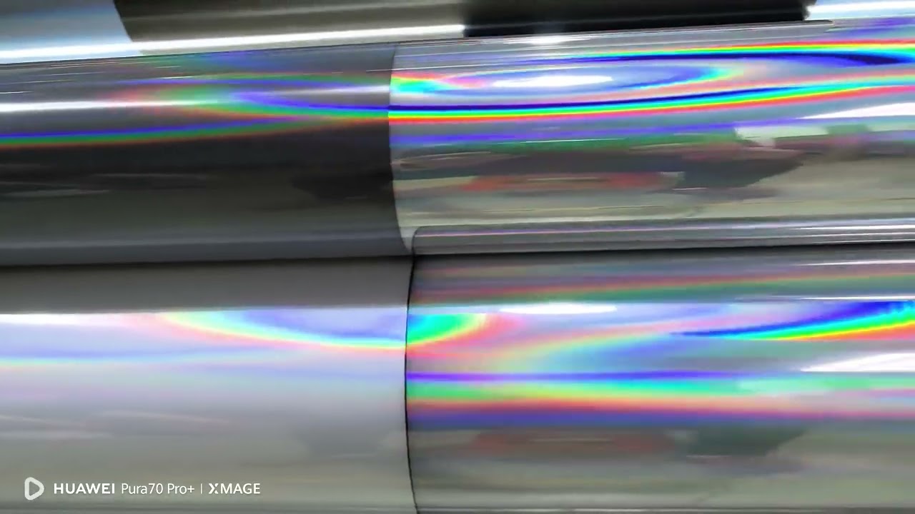 packaging holographic bag holographic foil print holographic paper 