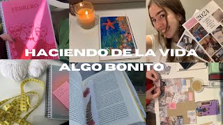 Haciendo de la vida algo bonito‍♀: empezando febrero, visionboard, charlita y recomendaciones