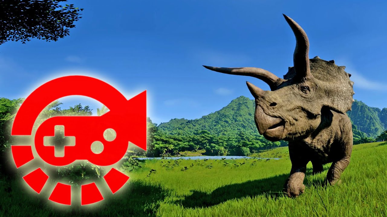 Video thumbnail for 360° Video - Triceratops, Jurassic World Evolution