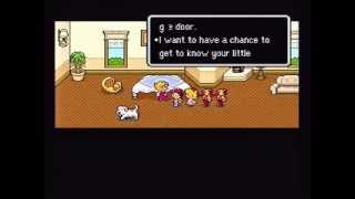 EarthBound stairs glitch speed run in 1:43:18