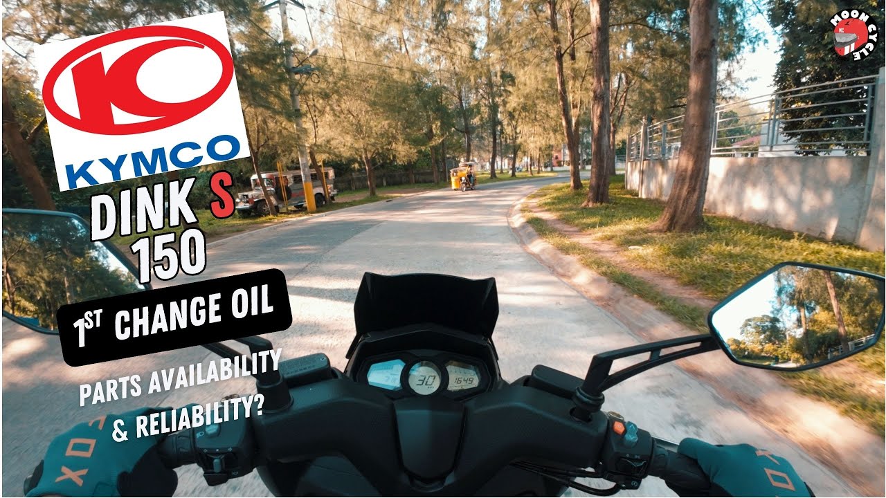 Kymco Dink S 150 1st Change Oil  | Usapang Parts Availability & Reliability