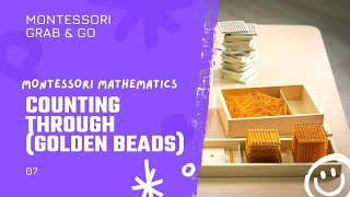 Montessori Maths: Counting through golden beads