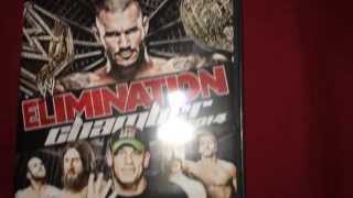 My 2014 WWE PPV DVD Collection