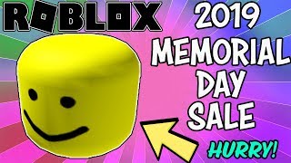 Big Head Is On Sale For A Limited Time For 250 R Roblox Memorial Day Sale 2019 Hurry Youtube - giant oof head roblox