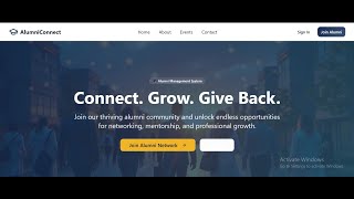 AlumniConnect: Scalable and Secure Alumni–Student Networking Solution I SIH 2025