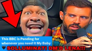 SOLLUMINATI TEXTED Adam22 Wife On Instagram After Hearing She Likes BBC!!! | DmoneyTv REACTION