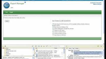 Get Zotero citations from EBSCO articles
