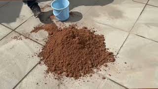 How to STOP Weeds Growing in Gaps EASY Dry Mix Method
