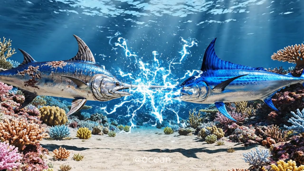 Ikan Todak vs Marlin Biru: Tiada Jalan Keluar