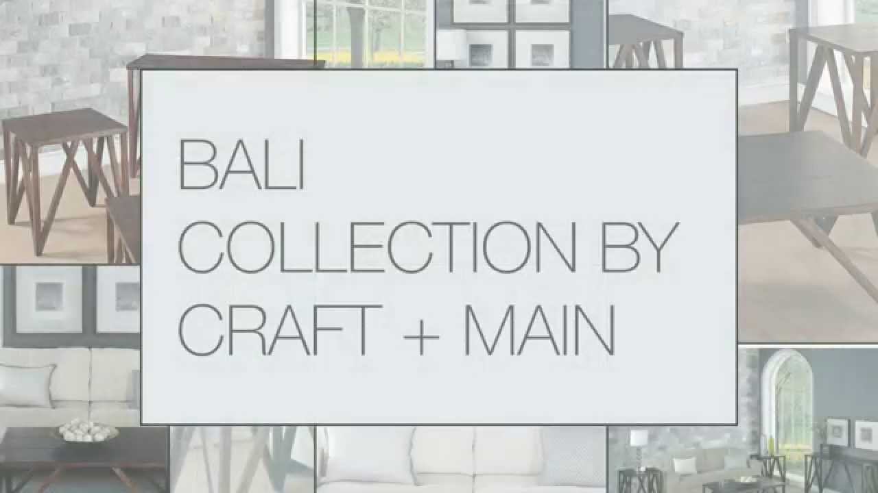 BALI COLLECTION BY CRAFT MAIN - YouTube