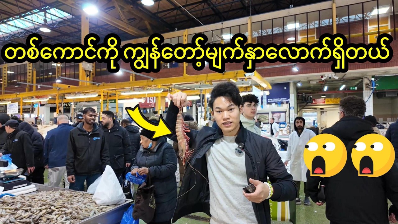 အင်္ဂလန်မှာ seafood ပေါလား? ဘယ်လောက်ရှိလဲ?