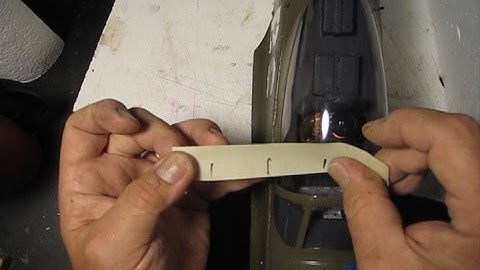 RC PLANE TINY TIP - How to Get Glue Off Your Canopy
