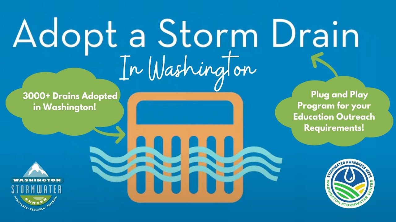 Adopt a Drain Program - Stormwater Awareness Week 2024 - YouTube