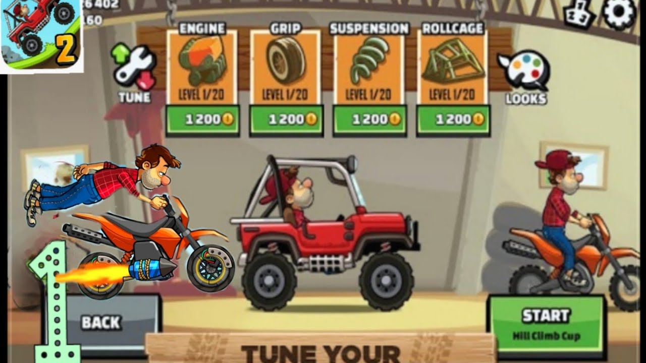 hill climb racing 2 - gameplay part 1- (iOS Android) - YouTube