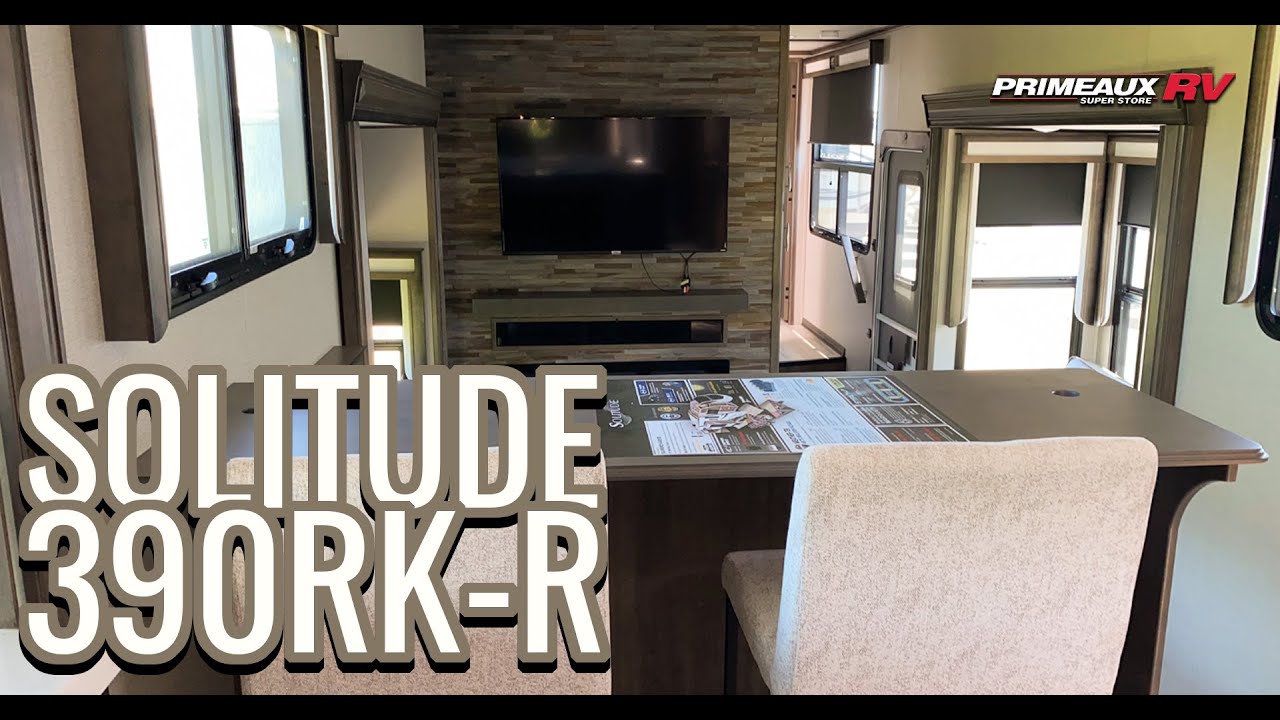 Solitude 390RK-R Full Time RV - Primeaux RV - YouTube