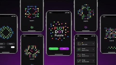 Plot Dot Puzzle - Connect the Dots Without Crossing! 🧩 (Gameplay)