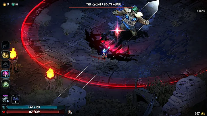 Hades II: BossFight - The Cyclops Polyphemus with Descura Aspect of Melinoe