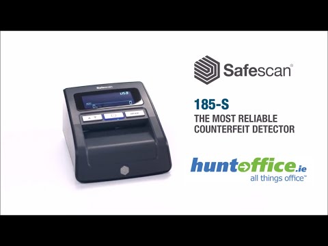 SAFESCAN 185-S Automatic Counterfeit Detector OFFICE FURNITURE Foldable