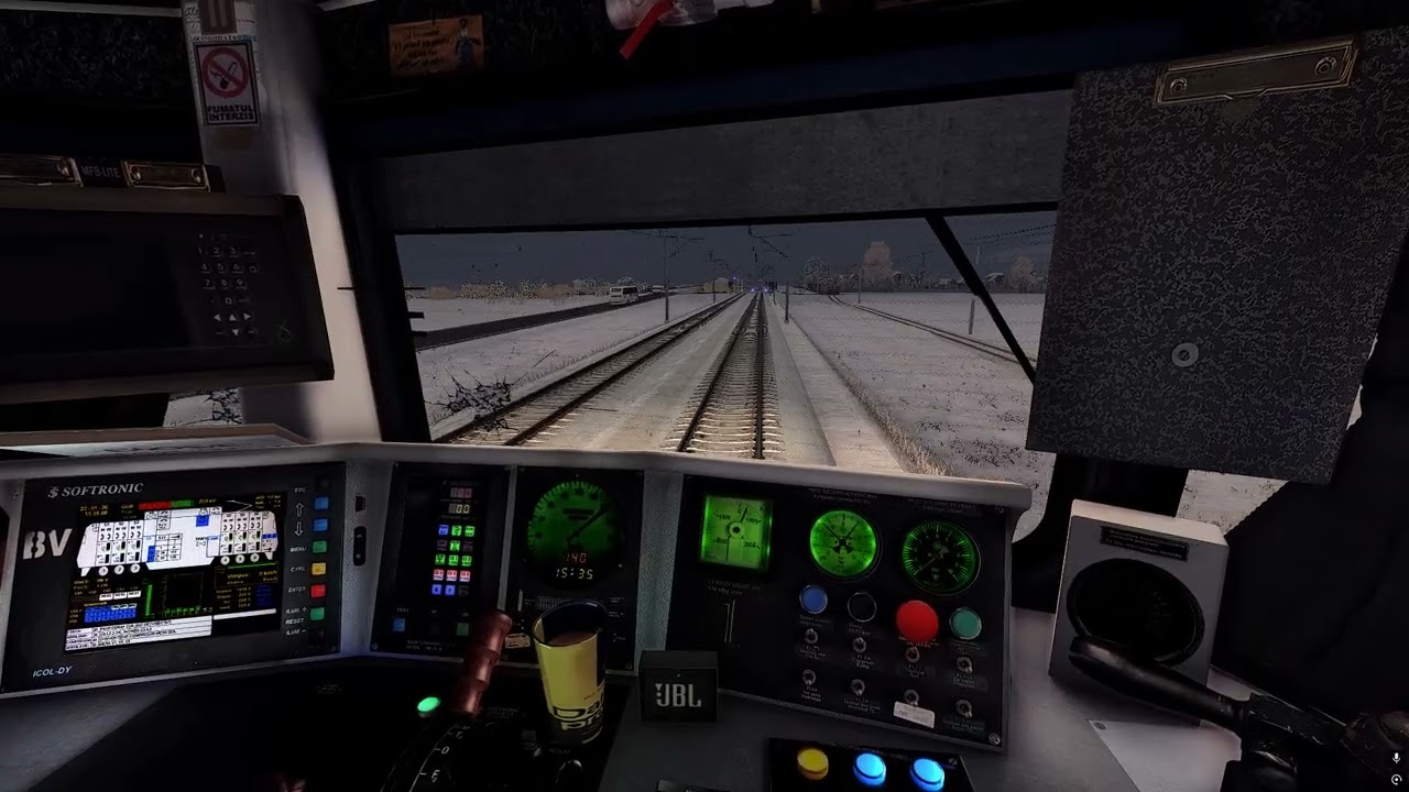 IR 1586 Fetesti-Buc N Train Sim Classic CABVIEW