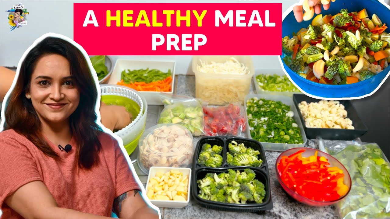 A Healthy Meal Prep | Cooking Vlog | Lenaa's Magazine - YouTube