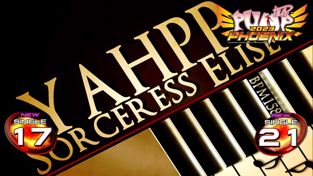 [PUMP IT UP PHOENIX] Sorceress Elise(소서리스 엘리제) S17 & S21 (Phoenix Modified ver.) | DRILL LV.7 Title