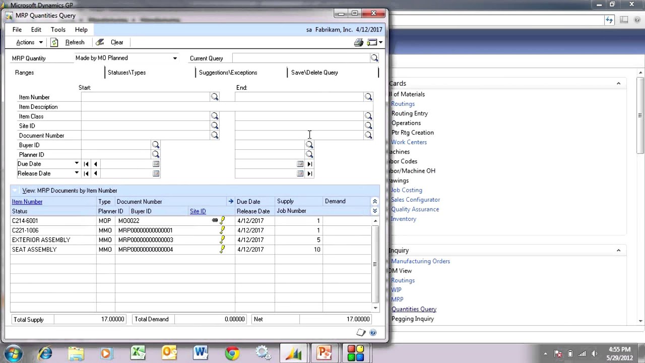 Manufacturing with MRP - YouTube
