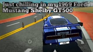 Driving around the city in a Mustang Shelby GT500 / Car simulator 2 screenshot 5