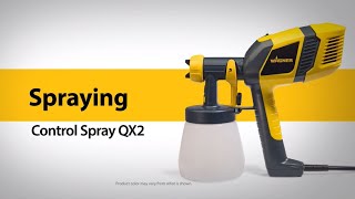 Wagner Control Spray QX2 Spraying @Wagner-Spraytech