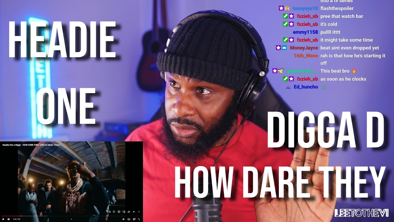 Headie One x Digga - 'HOW DARE THEY' (Official Music Video) [Reaction] | LeeToTheVI