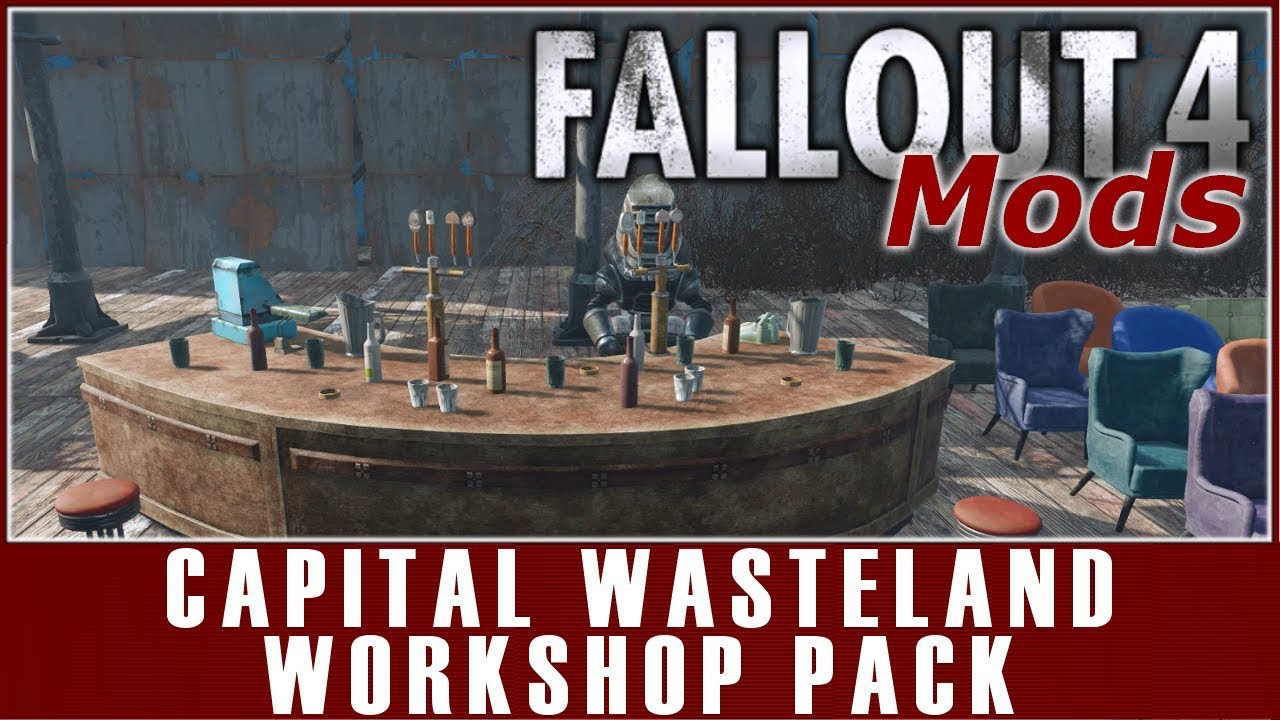 Fallout 4 Mods Capital Wasteland Workshop Pack Youtube