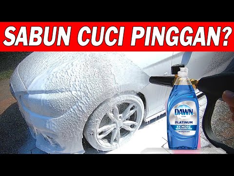 Cuci Kereta Guna Sabun Cuci Pinggan - Boleh Ke?