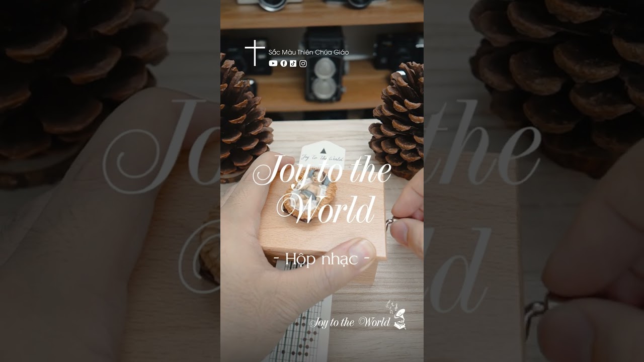 Hộp nhạc Giáng Sinh - Music box Christmas