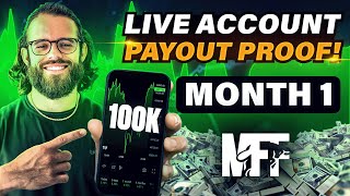 First Month With 100k Live Account: Unveiling MyForexFunds Payout Proof