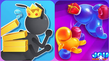 Join Blob Clash 3D Vs Tiny Run 3D😍🧿😍Satisfying  Big Levels Android iOS Gameplay New  Max levels TRE7