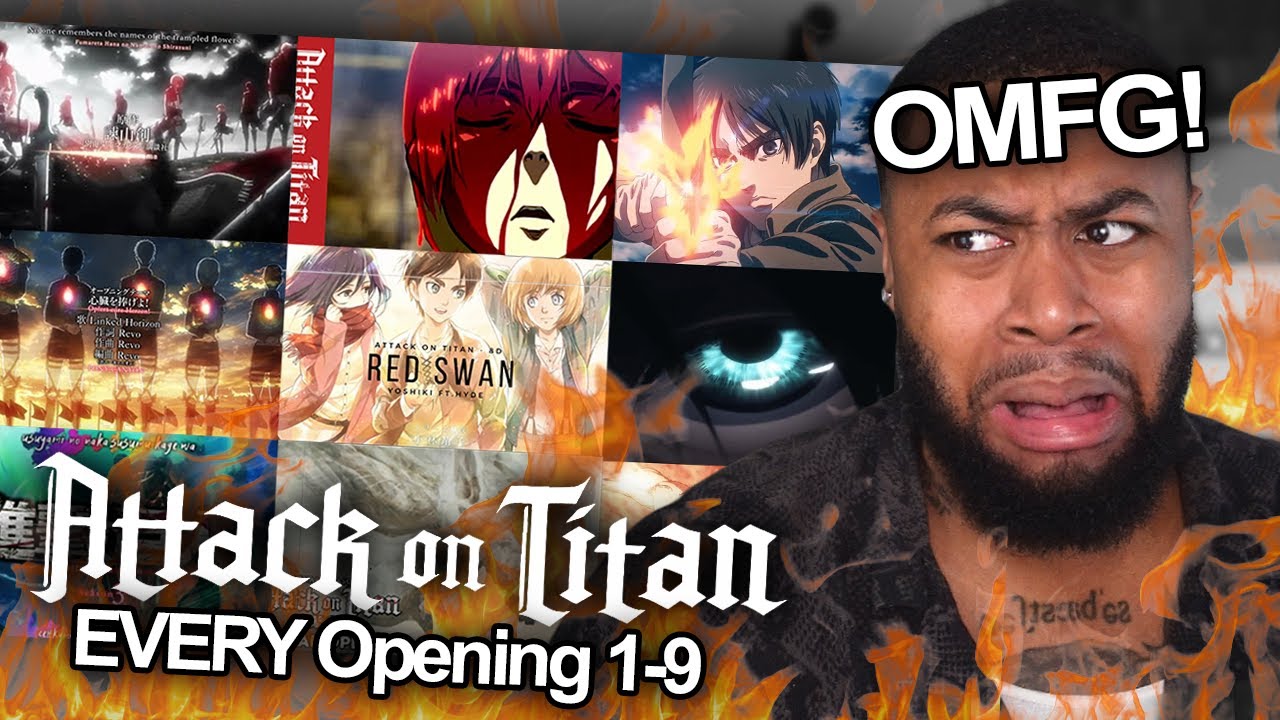 Discovering EVERY Attack On Titan Opening For The FIRST TIME! (LIFE-CHANGING)