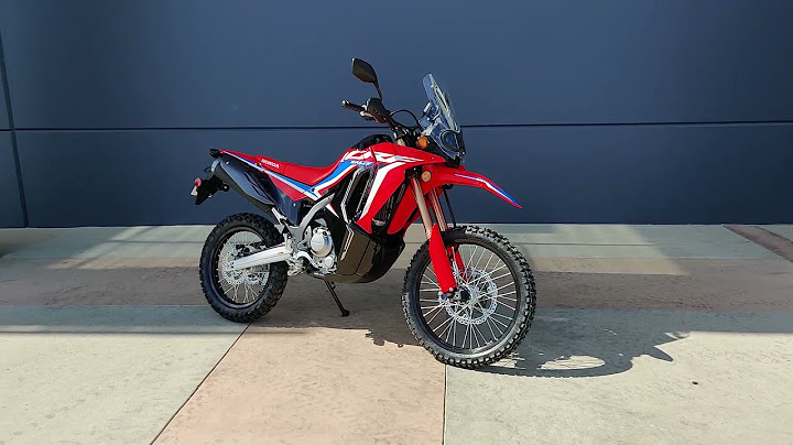 Honda crf 300l rally for sale