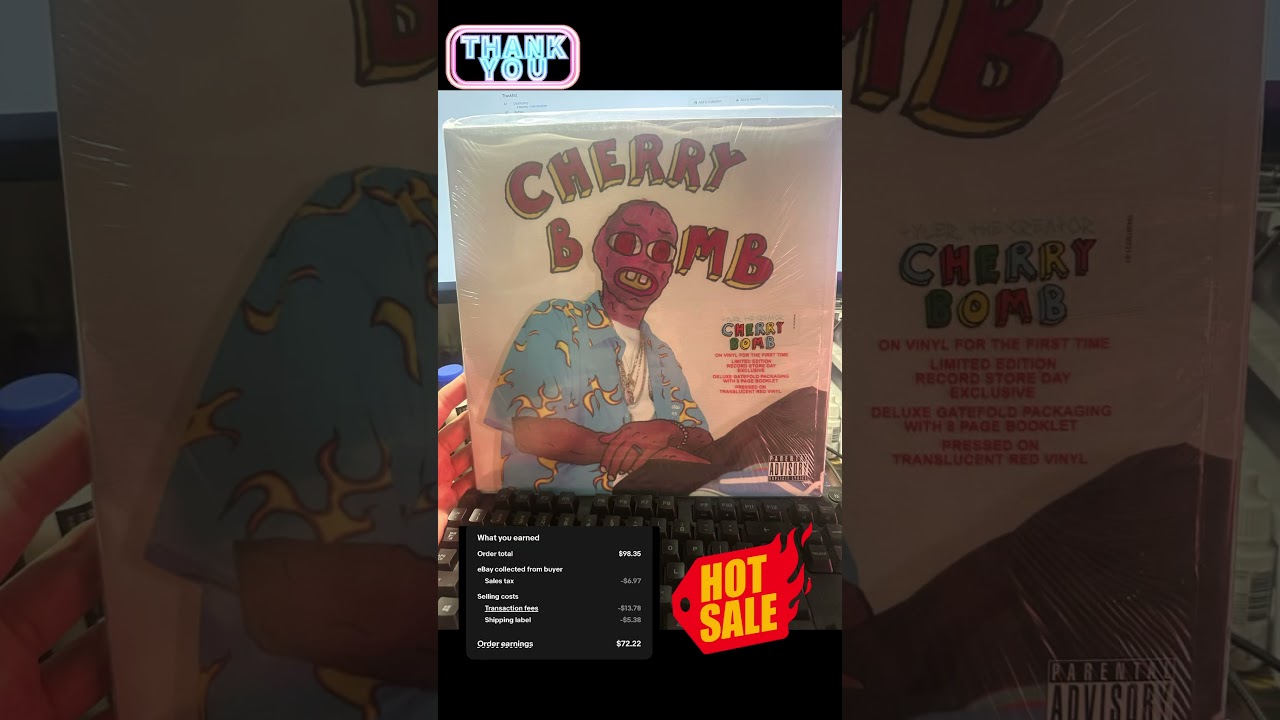 Sold! Tyler the creator cherry bomb RSD 2020. Thank you so much!