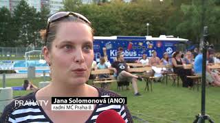 Na Ládví zavítal Kinobus