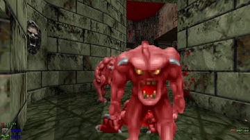 Doom the Way Id Did - E2M1 Receiving Station - All Secrets UHD 4K