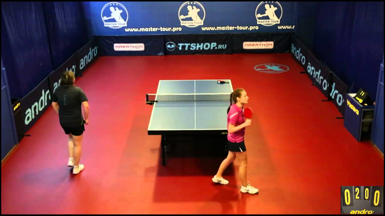 Елизавета Хорошилова - Ксения Котельникова 3:0 - YouTube