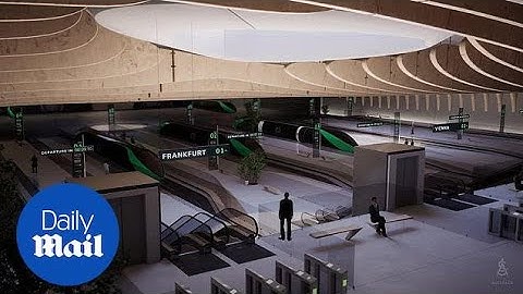 Take a look at a design for potential Hyperloop stations