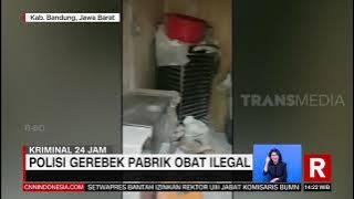 Polisi Gerebek Pabrik Obat Ilegal | REDAKSI (08/07/21)